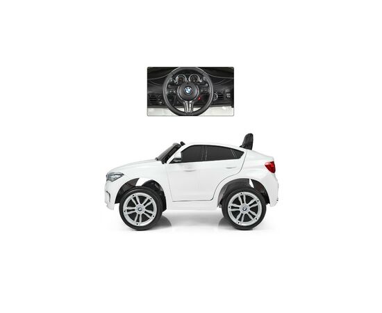 Електромобіль Bambi Джип JJ 2199 EBLR BMW white (JJ2199EBLR-1 white), зображення 2 Електромобіль Bambi Джип JJ 2199 EBLR BMW white (JJ2199EBLR-1 white), зображення 2