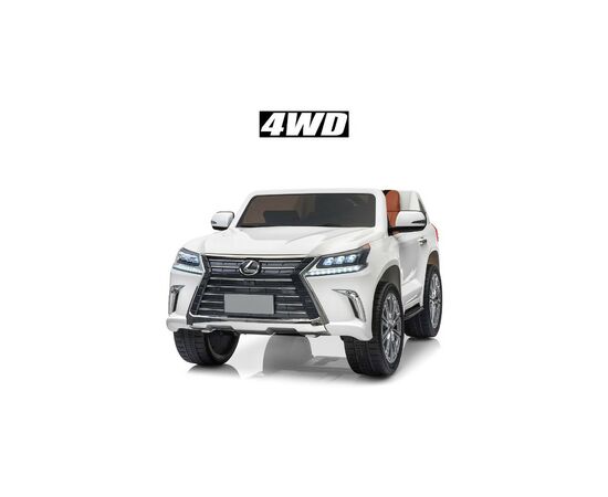 Електромобіль Bambi M 3906EBLR Lexus white (M 3906EBLR-1 white), зображення 2 Електромобіль Bambi M 3906EBLR Lexus white (M 3906EBLR-1 white), зображення 2