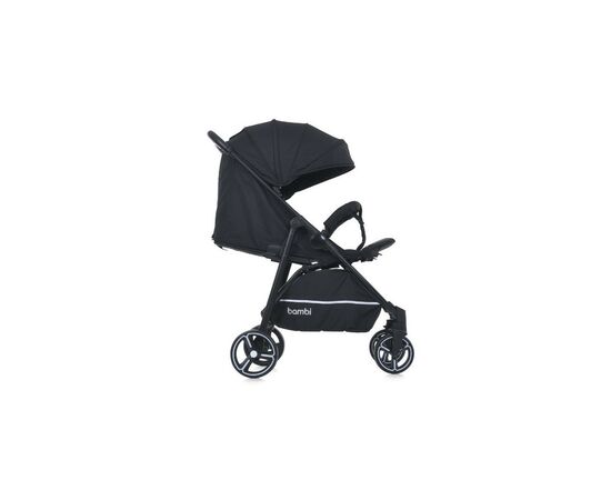 Коляска Bambi M 4249-2 black matt, изображение 4 Коляска Bambi M 4249-2 black matt, изображение 4