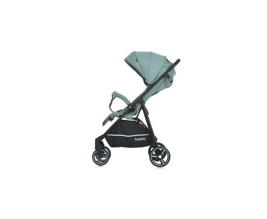 Коляска Bambi M 4249-2 green matt, изображение 3 Коляска Bambi M 4249-2 green matt, изображение 3