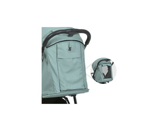 Коляска Bambi M 4249-2 green matt, изображение 8 Коляска Bambi M 4249-2 green matt, изображение 8