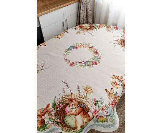 Скатерть Прованс oval гобеленовая Злагода 135х180 см (034185), изображение 3 Скатерть Прованс oval гобеленовая Злагода 135х180 см (034185), изображение 3
