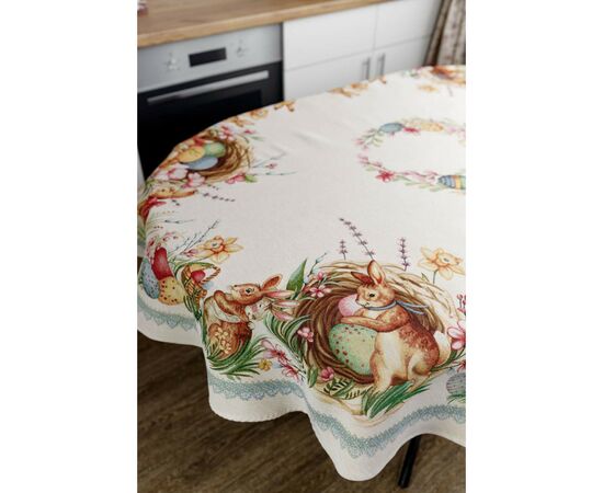 Скатерть Прованс oval гобеленовая Злагода 135х180 см (034185), изображение 4 Скатерть Прованс oval гобеленовая Злагода 135х180 см (034185), изображение 4