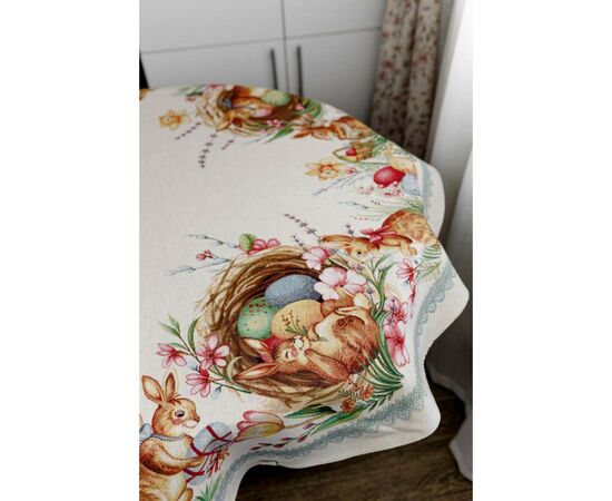 Скатерть Прованс oval гобеленовая Злагода 135х180 см (034185), изображение 5 Скатерть Прованс oval гобеленовая Злагода 135х180 см (034185), изображение 5