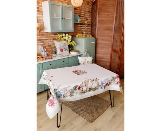 Скатерть Прованс гобеленовая Гуси 135х140 см (034095), изображение 3
