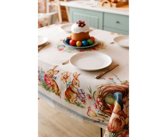 Скатерть Прованс гобеленовая Злагода 135х140 см (034111), изображение 7