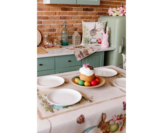 Скатерть Прованс гобеленовая Пасхальная Веснянка 135х240 см (034123), изображение 6 Скатерть Прованс гобеленовая Пасхальная Веснянка 135х240 см (034123), изображение 6