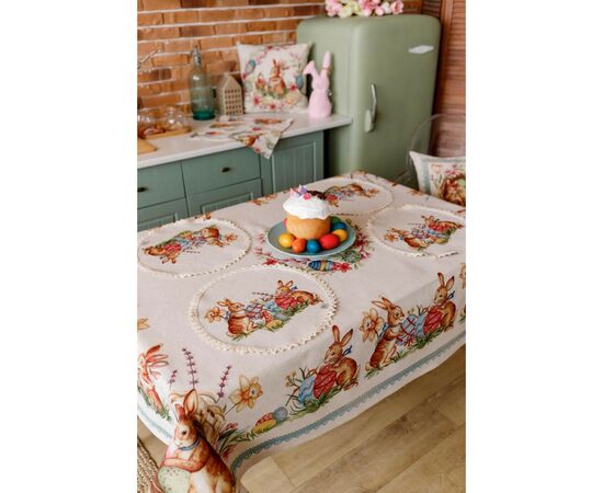 Скатерть Прованс гобеленовая Злагода 135х240 см (034115), изображение 8 Скатерть Прованс гобеленовая Злагода 135х240 см (034115), изображение 8