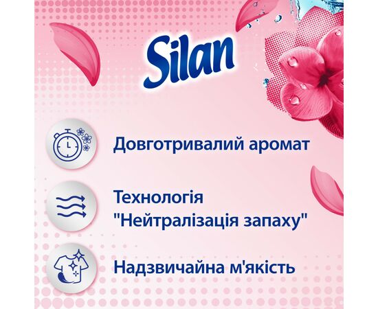Кондиционер для белья Silan Fresh Control Свежесть цветов 1100 мл (9000101800999), изображение 2 Кондиционер для белья Silan Fresh Control Свежесть цветов 1100 мл (9000101800999), изображение 2