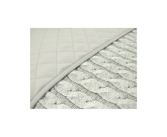 Покрывало Руно декоративное Grey Braid 212х240 см (Р329.52_Grey Braid), изображение 4 Покрывало Руно декоративное Grey Braid 212х240 см (Р329.52_Grey Braid), изображение 4