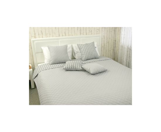 Покрывало Руно декоративное Grey Braid 212х240 см (Р329.52_Grey Braid), изображение 5 Покрывало Руно декоративное Grey Braid 212х240 см (Р329.52_Grey Braid), изображение 5