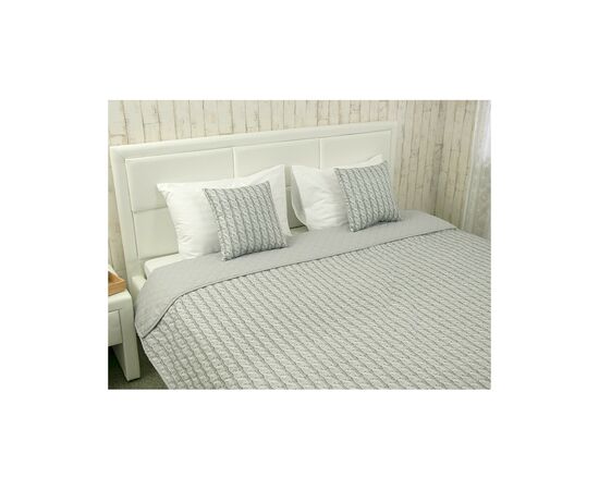Покривало Руно декоративне Grey Braid 212х240 см (Р329.52_Grey Braid)