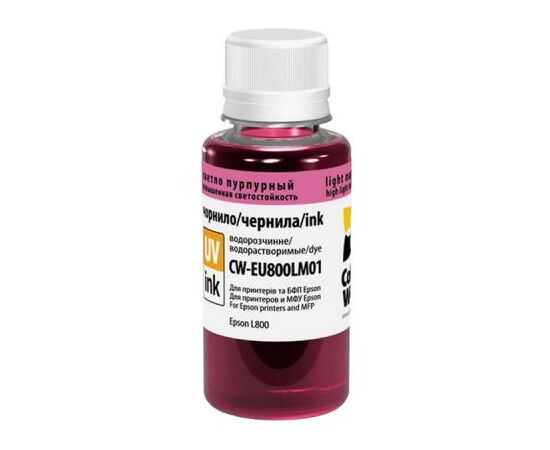 Чорнило ColorWay Epson L800 Light Magenta EU800LM (CW-EU800LM01)