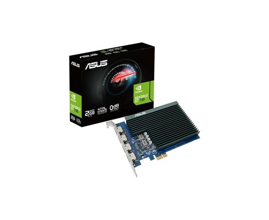 Видеокарта ASUS GeForce GT730 2048Mb 4*HDMI (GT730-4H-SL-2GD5), изображение 2 Видеокарта ASUS GeForce GT730 2048Mb 4*HDMI (GT730-4H-SL-2GD5), изображение 2