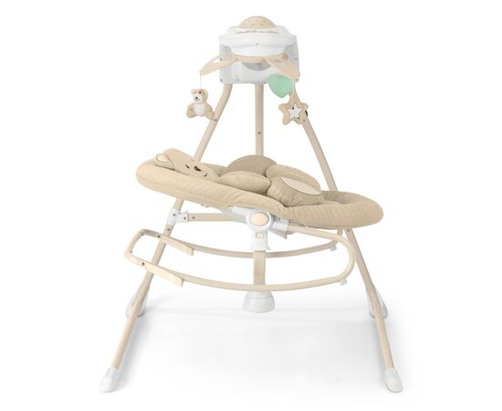 Крісло-гойдалка Cam GIRONANNA EVO з музикою, колір бежевий (S347-C219), зображення 3 Крісло-гойдалка Cam GIRONANNA EVO з музикою, колір бежевий (S347-C219), зображення 3