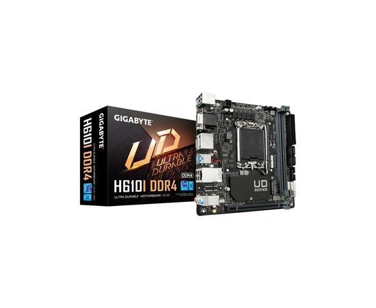 Материнская плата GIGABYTE H610I DDR4, изображение 2 Материнская плата GIGABYTE H610I DDR4, изображение 2