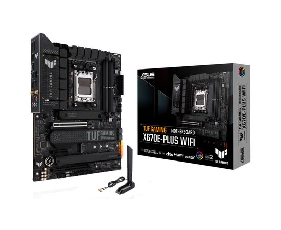 Материнская плата ASUS TUF GAMING X670E-PLUS WIFI, изображение 2 Материнская плата ASUS TUF GAMING X670E-PLUS WIFI, изображение 2