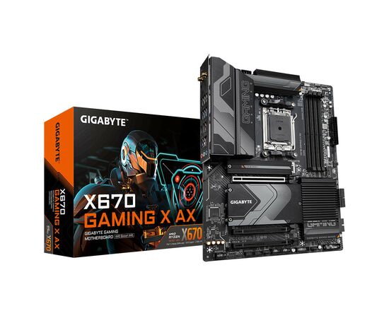 Материнская плата GIGABYTE X670 GAMING X AX, изображение 2 Материнская плата GIGABYTE X670 GAMING X AX, изображение 2