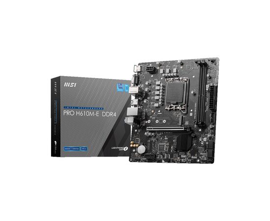 Материнская плата MSI PRO H610M-E DDR4