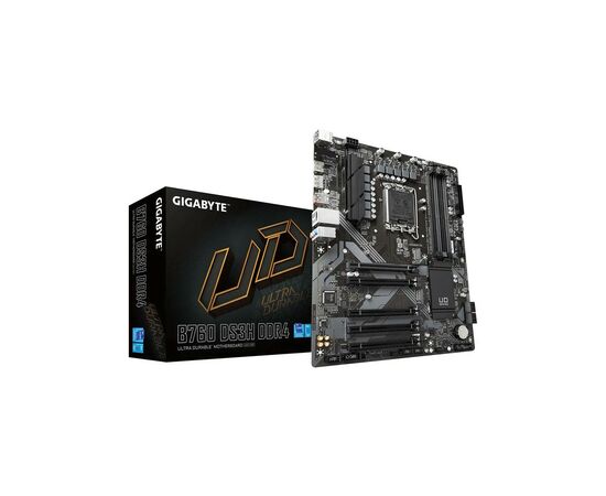 Материнская плата GIGABYTE B760 DS3H DDR4, изображение 2 Материнская плата GIGABYTE B760 DS3H DDR4, изображение 2