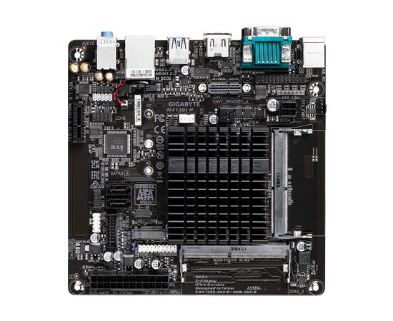 Материнская плата GIGABYTE N4120I H, изображение 2 Материнская плата GIGABYTE N4120I H, изображение 2