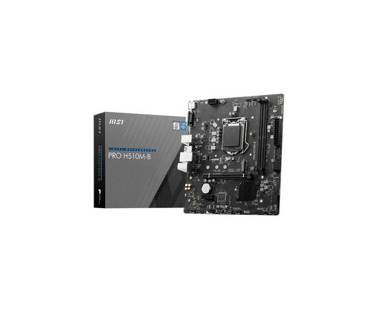 Материнская плата MSI PRO H510M-B, изображение 2 Материнская плата MSI PRO H510M-B, изображение 2