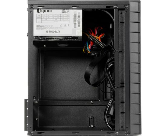 Корпус Qube QB27M Black (QB27M_MNNU3), зображення 4 Корпус Qube QB27M Black (QB27M_MNNU3), зображення 4
