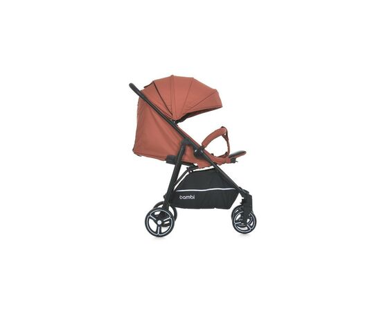 Коляска Bambi M 4249-2 orange matt, изображение 3 Коляска Bambi M 4249-2 orange matt, изображение 3