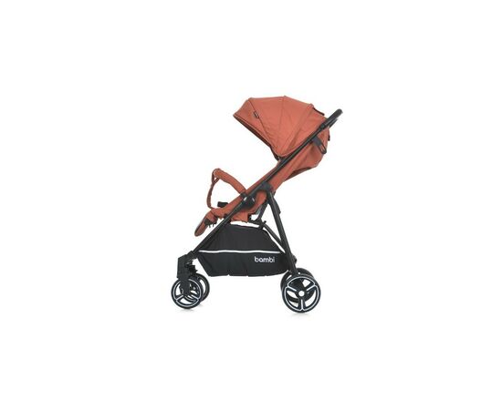 Коляска Bambi M 4249-2 orange matt, изображение 4 Коляска Bambi M 4249-2 orange matt, изображение 4