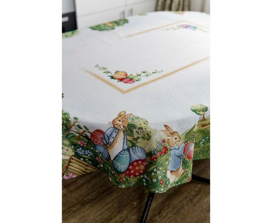 Скатерть Прованс oval гобеленовая Поляна 135х180 см (034181), изображение 2 Скатерть Прованс oval гобеленовая Поляна 135х180 см (034181), изображение 2