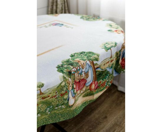 Скатерть Прованс oval гобеленовая Поляна 135х180 см (034181), изображение 5 Скатерть Прованс oval гобеленовая Поляна 135х180 см (034181), изображение 5
