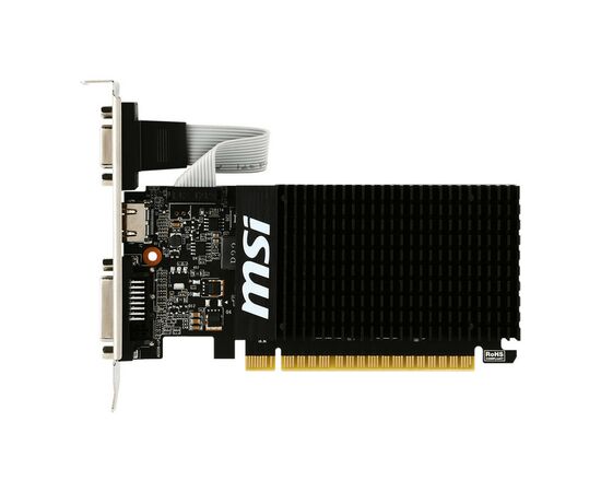 Видеокарта GeForce GT710 2048Mb MSI (GT 710 2GD3H LP), изображение 2 Видеокарта GeForce GT710 2048Mb MSI (GT 710 2GD3H LP), изображение 2