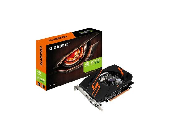 Видеокарта GIGABYTE GeForce GT1030 2048Mb OC (GV-N1030OC-2GI), изображение 2 Видеокарта GIGABYTE GeForce GT1030 2048Mb OC (GV-N1030OC-2GI), изображение 2