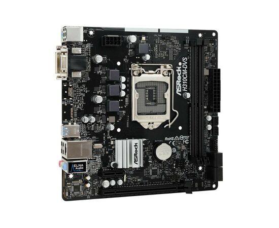 Материнская плата ASRock H310CM-DVS, изображение 3 Материнская плата ASRock H310CM-DVS, изображение 3