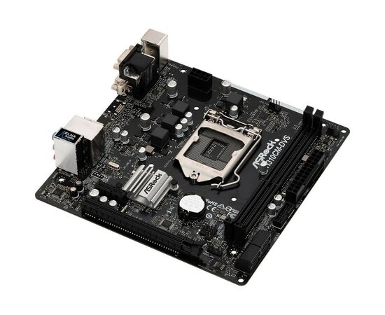 Материнская плата ASRock H310CM-DVS, изображение 4 Материнская плата ASRock H310CM-DVS, изображение 4