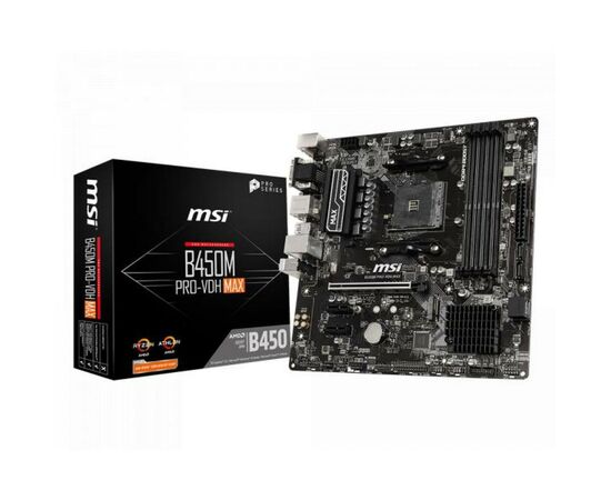 Материнская плата MSI B450M PRO-VDH MAX