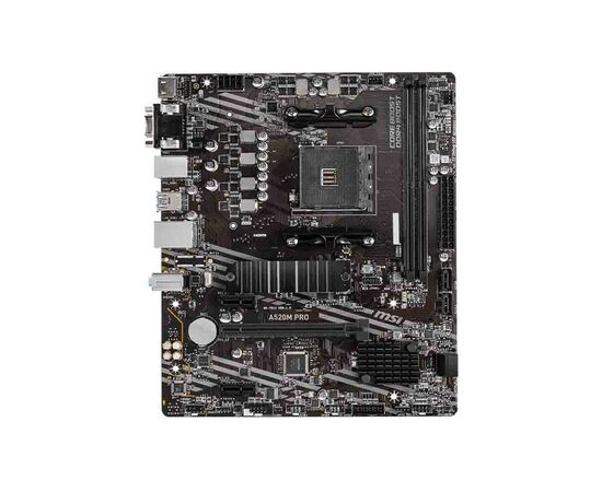 Материнская плата MSI A520M PRO, изображение 2 Материнская плата MSI A520M PRO, изображение 2