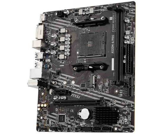Материнская плата MSI A520M-A PRO, изображение 3 Материнская плата MSI A520M-A PRO, изображение 3