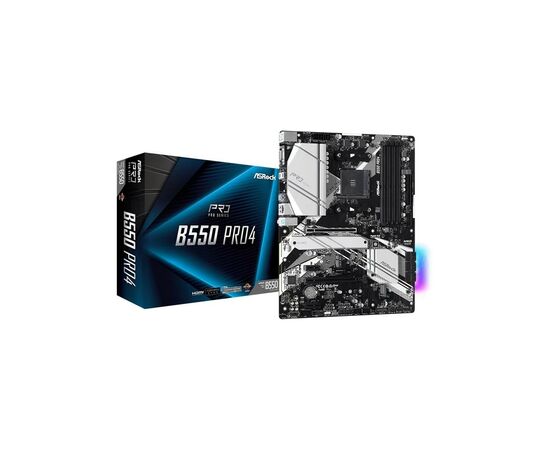 Материнська плата ASRock B550 PRO4, зображення 2 Материнська плата ASRock B550 PRO4, зображення 2