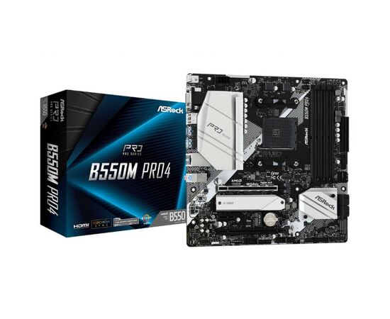 Материнська плата ASRock B550M PRO4