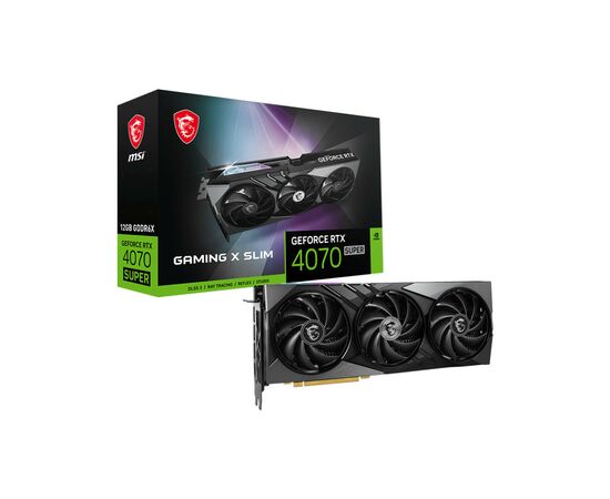 Відеокарта MSI GeForce RTX4070 SUPER 12Gb GAMING X SLIM (RTX 4070 SUPER 12G GAMING X SLIM)