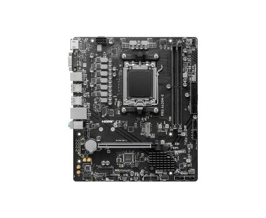 Материнская плата MSI PRO A620M-E, изображение 2 Материнская плата MSI PRO A620M-E, изображение 2