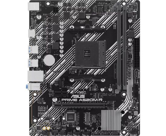 Материнська плата ASUS PRIME A520M-R, зображення 2 Материнська плата ASUS PRIME A520M-R, зображення 2