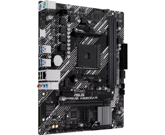 Материнська плата ASUS PRIME A520M-R, зображення 3 Материнська плата ASUS PRIME A520M-R, зображення 3