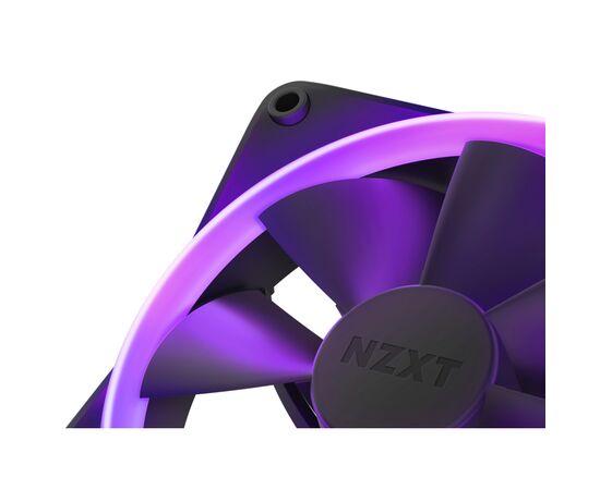 Кулер для корпуса NZXT F120RGB Triple (Black) (RF-R12TF-B1), изображение 3 Кулер для корпуса NZXT F120RGB Triple (Black) (RF-R12TF-B1), изображение 3