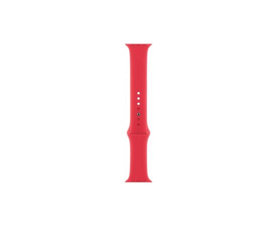 Ремешок для смарт-часов Apple 45mm (PRODUCT)RED Sport Band - S/M (MT3W3ZM/A), изображение 2 Ремешок для смарт-часов Apple 45mm (PRODUCT)RED Sport Band - S/M (MT3W3ZM/A), изображение 2