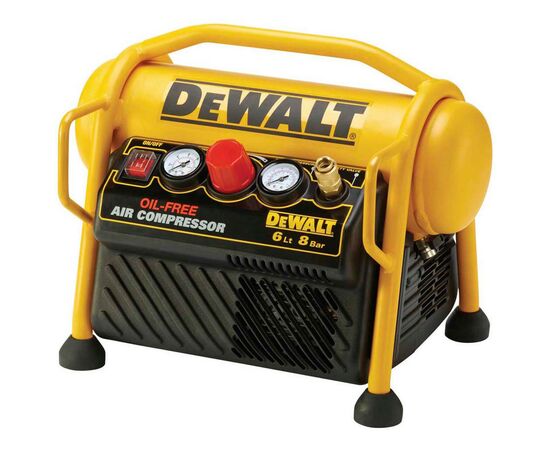Компрессор DeWALT DPC6MRC 170 л/мин, 1.1 кВт (DPC6MRC), изображение 2 Компрессор DeWALT DPC6MRC 170 л/мин, 1.1 кВт (DPC6MRC), изображение 2