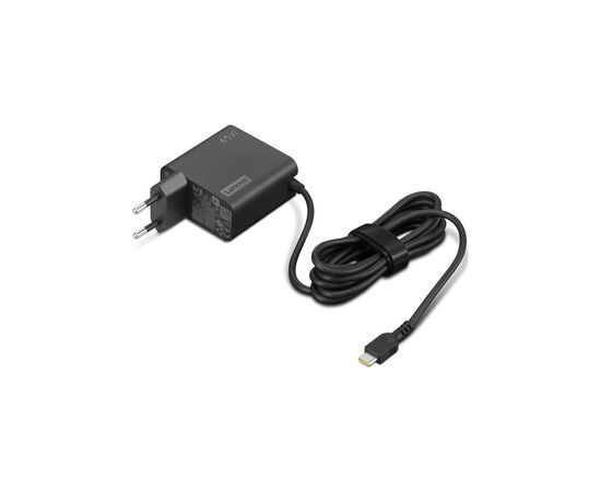 Блок питания к ноутбуку Lenovo 65W, USB Type-С, wall mount (4X21L54610), изображение 3 Блок питания к ноутбуку Lenovo 65W, USB Type-С, wall mount (4X21L54610), изображение 3