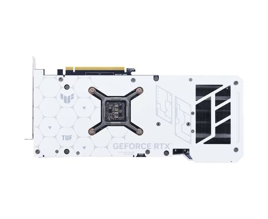 Видеокарта ASUS GeForce RTX4070Ti SUPER 16Gb TUF OC WHITE GAMING (TUF-RTX4070TIS-O16G-WHITE-GAMING), изображение 10 Видеокарта ASUS GeForce RTX4070Ti SUPER 16Gb TUF OC WHITE GAMING (TUF-RTX4070TIS-O16G-WHITE-GAMING), изображение 10