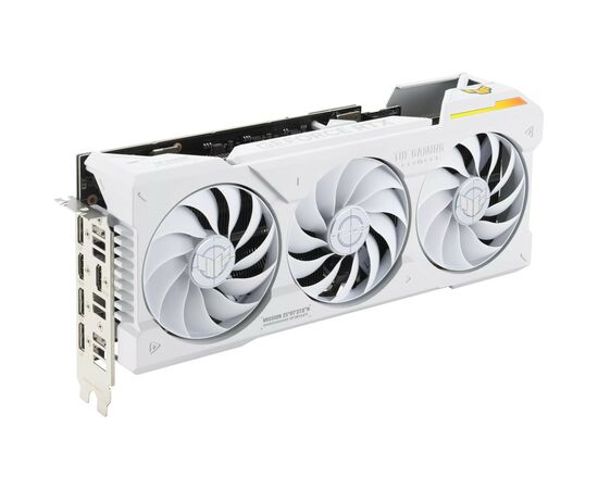 Видеокарта ASUS GeForce RTX4070Ti SUPER 16Gb TUF OC WHITE GAMING (TUF-RTX4070TIS-O16G-WHITE-GAMING), изображение 3 Видеокарта ASUS GeForce RTX4070Ti SUPER 16Gb TUF OC WHITE GAMING (TUF-RTX4070TIS-O16G-WHITE-GAMING), изображение 3